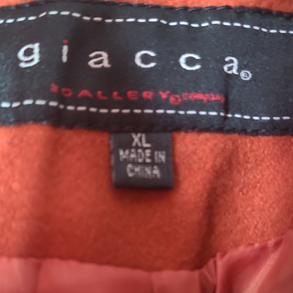 Women's Orange Jacket - Picture 2 of 9